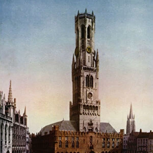 The old Belfry of Bruges (photo)