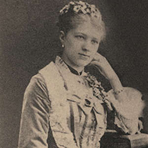 Polina Karpakova, the first Odette-Odile, c. 1875 (b / w photo)