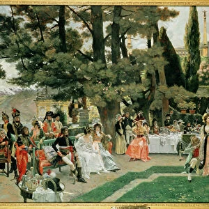 The Reception for Napoleon I on the Isola Bella in the 5th Year of his Reign