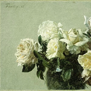 Roses, 1885 (oil on canvas)