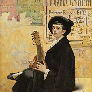 In Spain, 1882 (oil on canvas)