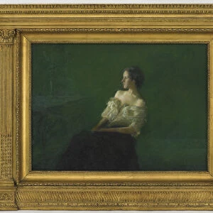 Study of a Woman Seated, 1897 (oil on wood panel)