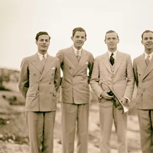 Asbury College quartette leader 1934 Israel