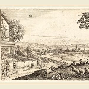 Conrad Meyer (Swiss, 1618-1689), Spring, 1646, etching and engraving on laid paper