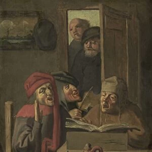 Musical Society, manner of Adriaen Brouwer, 1620 - 1750