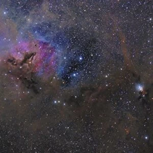 Nebulosity in the Taurus constellation
