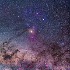 Scorpius with parts of Lupus and Ara regions of the southern Milky Way