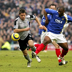 Thrilling Escape: James Beattie Outwits Noe Pamarot at Fratton Park (14/1/06)