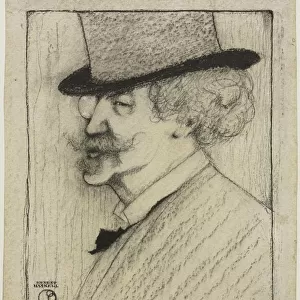 James McNeill Whistler, 1898. Creator: Ernest Haskell (American, 1876-1925)