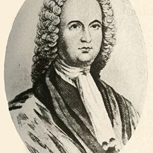 Portrait of James Logan, in wig and judicial robe, worn in Pennsylvania, 1745, (1937)