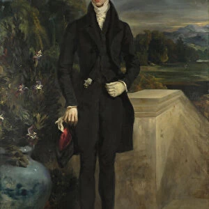 Portrait of Louis-Auguste Schwiter, 1826-1829. Creator: Delacroix