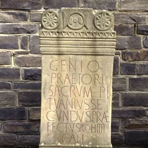 Roman altar from Vindolanda, c1st-2nd century