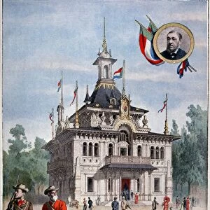The Transvaal pavilion at the Universal Exhibition of 1900, Paris, 1900