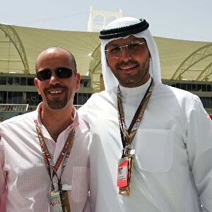 Formula One World Championship: Abdullah Al Khouri, Communication and Administration Manager of Mubadala, and H