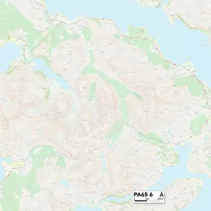 Argyllshire PA65 6 Map