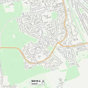 Watford WD19 6 Map