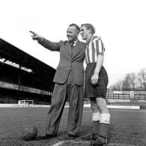 Bill Dodgin, Southampton FC Manager, January 1946 to August 1949, pictured Circa 1948