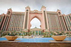The Atlantis on the Palm a hyper luxury hotel in an area of Dubia that was reclaimed The Atlantis on the Palm a hyper luxury hotel in an area of Dubia that was reclaimed