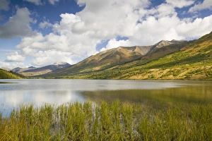 A lake in the Chugach Mountains in Alaska A lake in the Chugach Mountains in Alaska